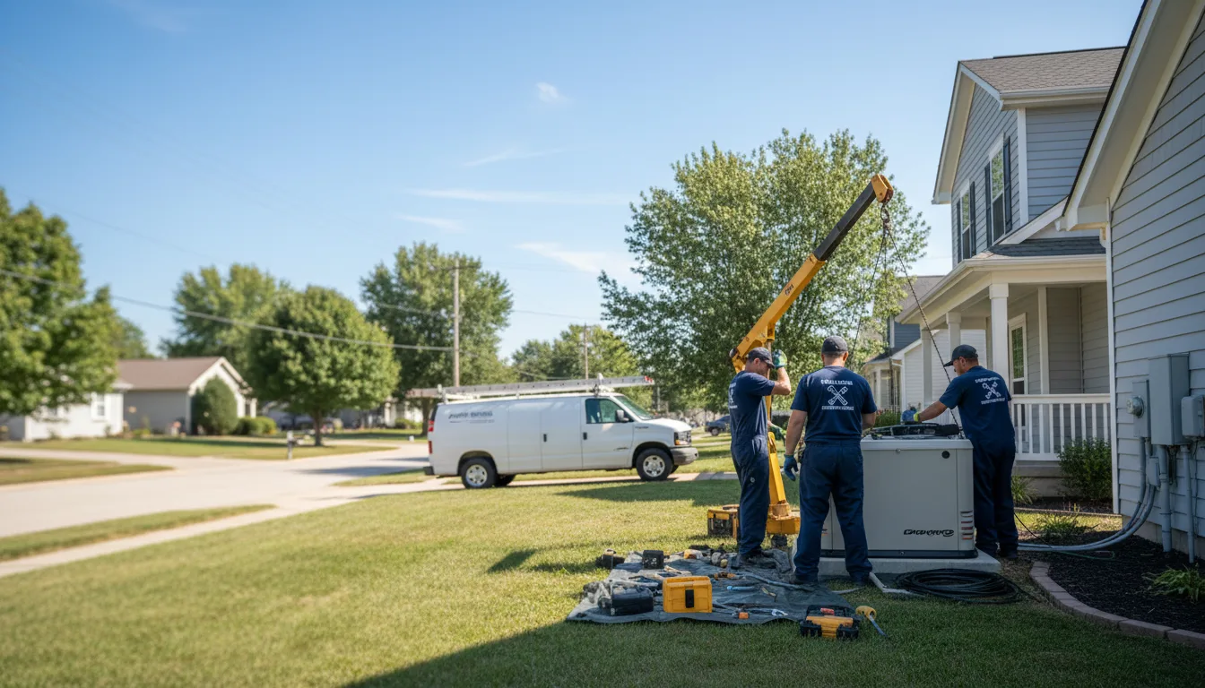 Generator Installation in Bernard, IA near me